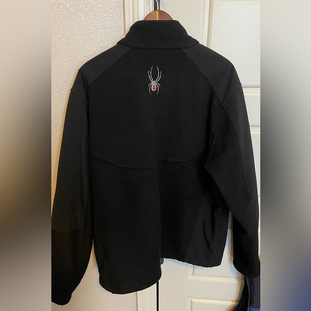 SPYDER FULL ZIP, men's, black, great condition! Size XXL - Picture 3 of 6